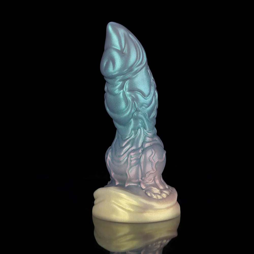 Sailor’s Tears Light Blue Knot Dildo – Fantasy Textured Silicone Toy