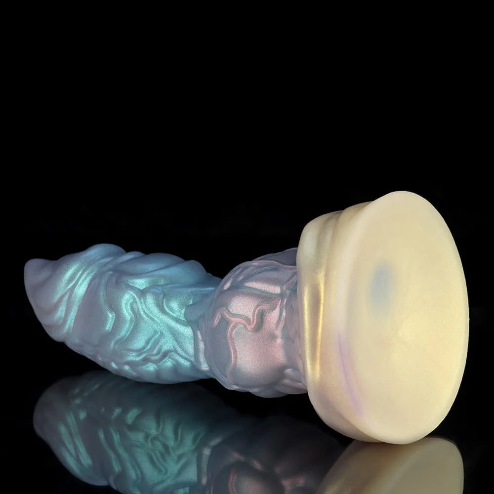 Sailor’s Tears Light Blue Knot Dildo – Fantasy Textured Silicone Toy