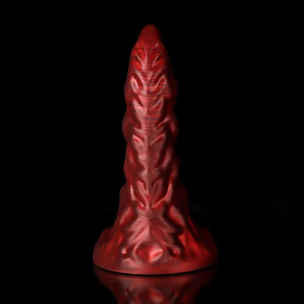 Scorpio Crimson Fantasy Dildo – Premium Fantasy Design Adult Silicone Dildo