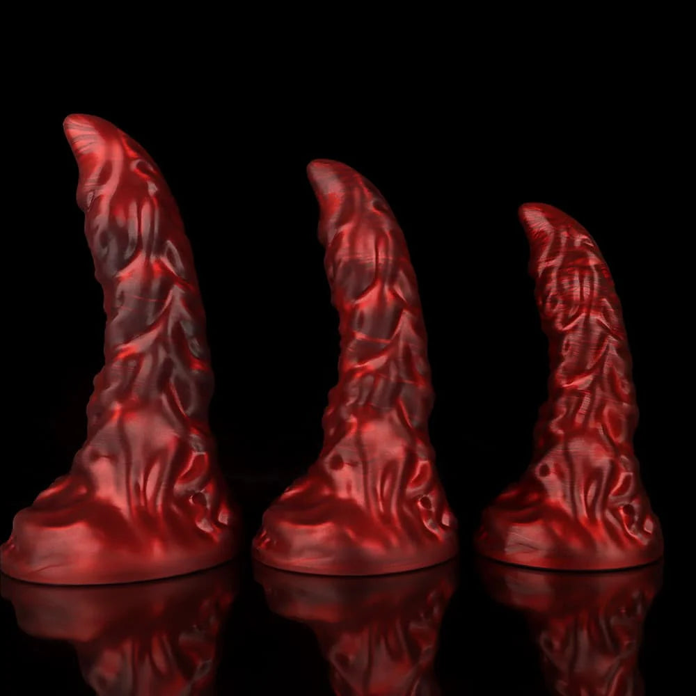 Scorpio Crimson Fantasy Dildo – Premium Fantasy Design Adult Silicone Dildo
