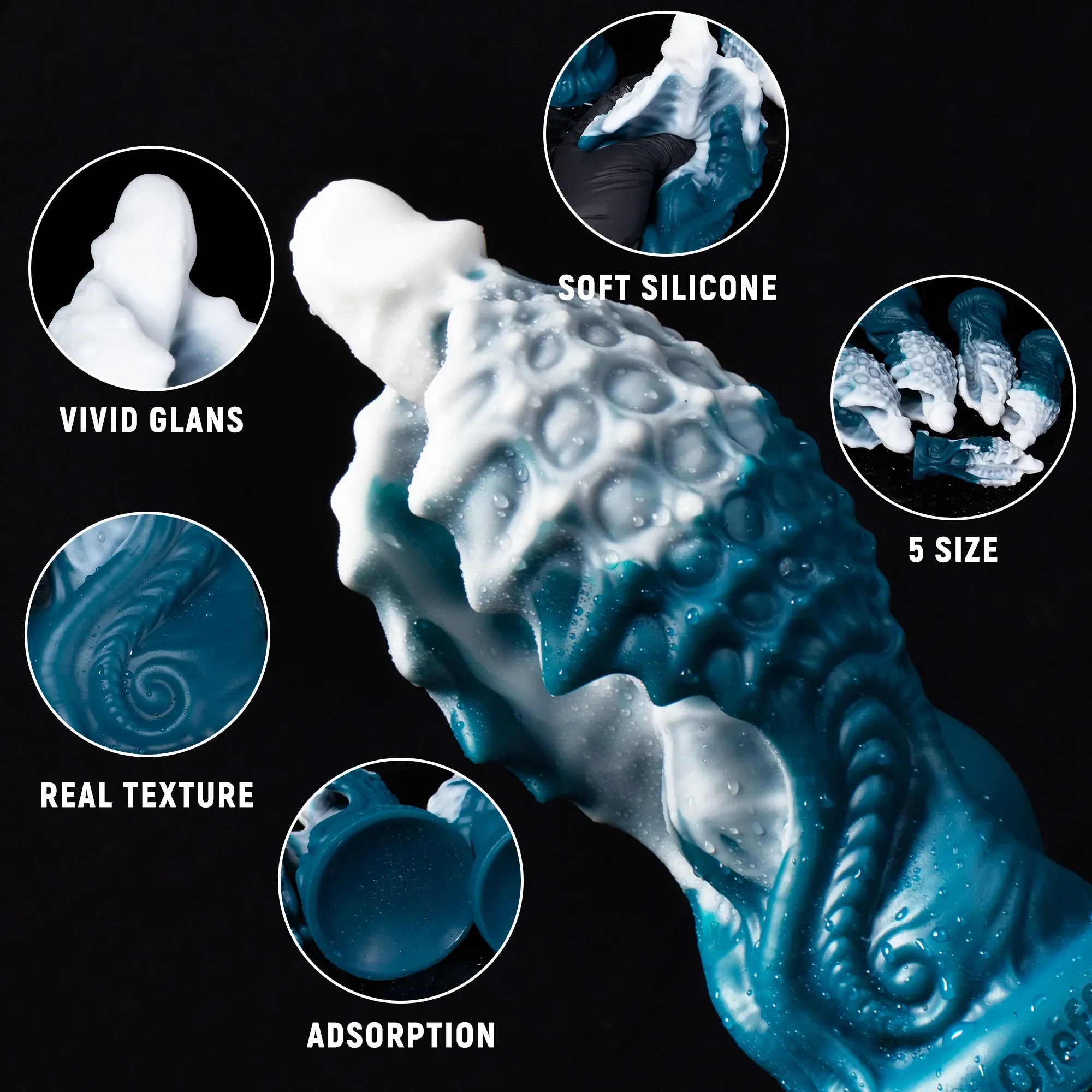 Seahorse Wings Dragon Silicone Dildo with Winged Fantasy Design