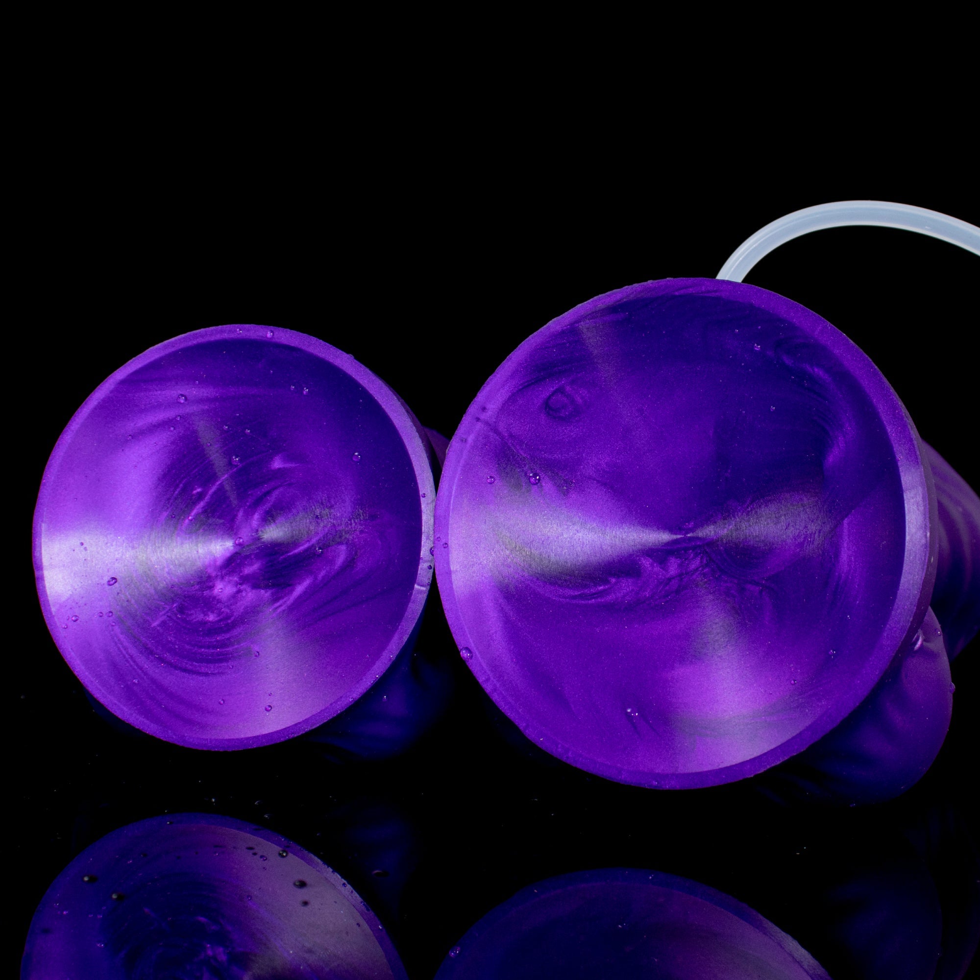 Skyline Challenger Squirt Dildo in Platinum Silicone
