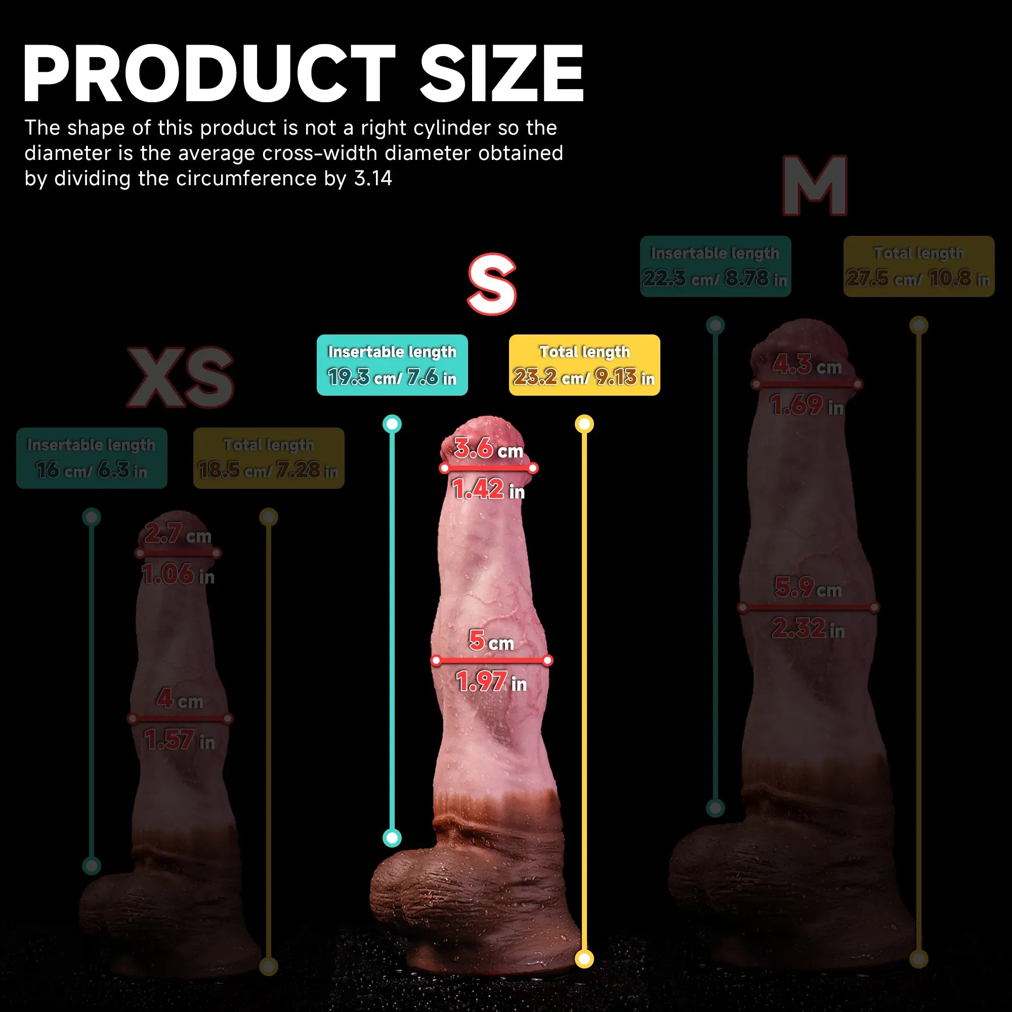 Strong Bow Horse Dildo – Lifelike Details, Multiple Size Options