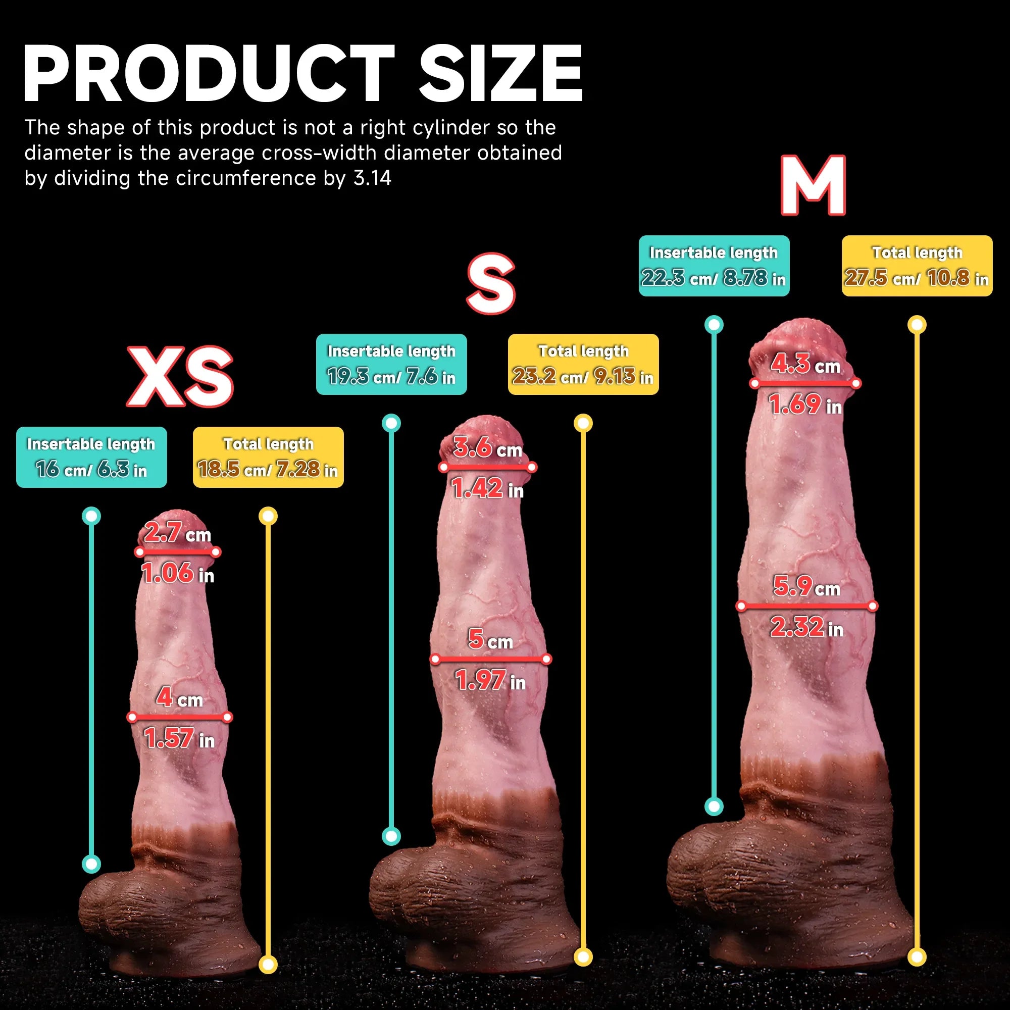 Strong Bow Horse Dildo – Lifelike Details, Multiple Size Options