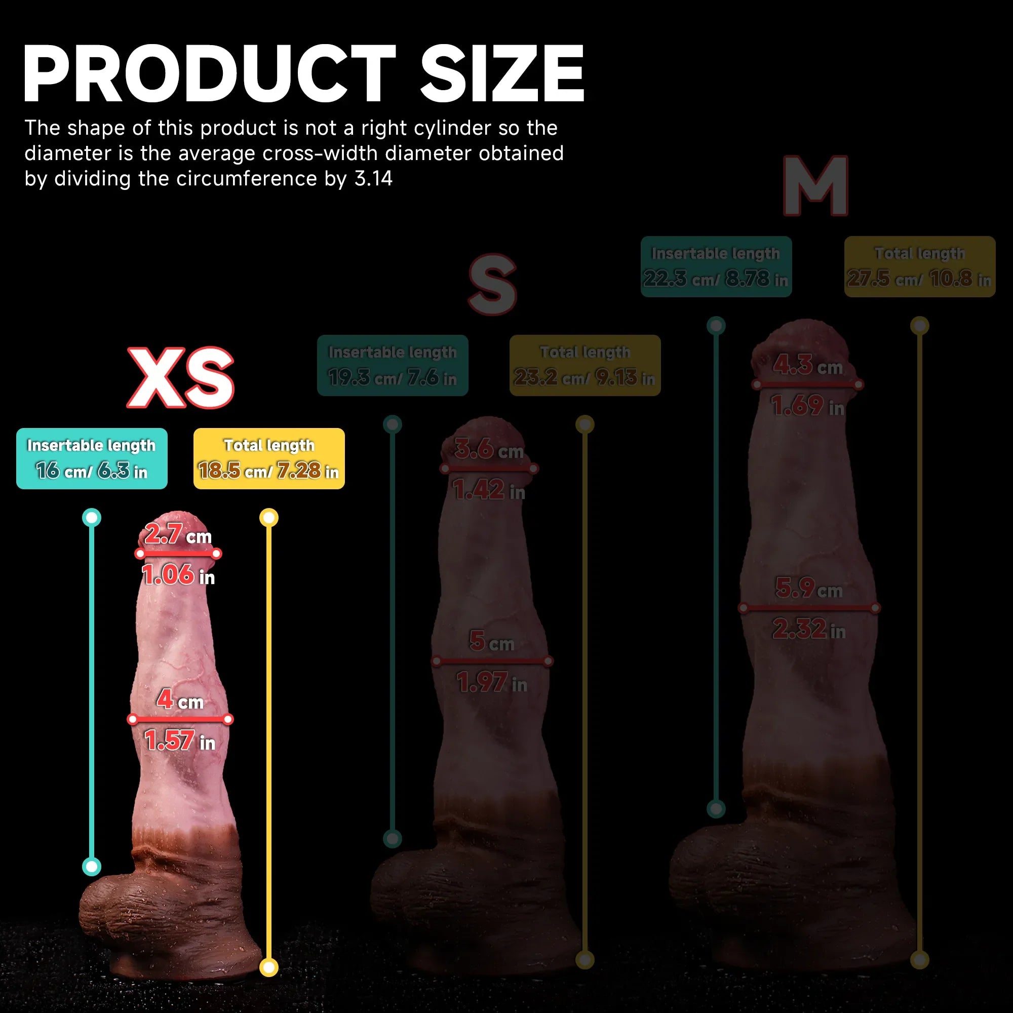 Strong Bow Horse Dildo – Lifelike Details, Multiple Size Options