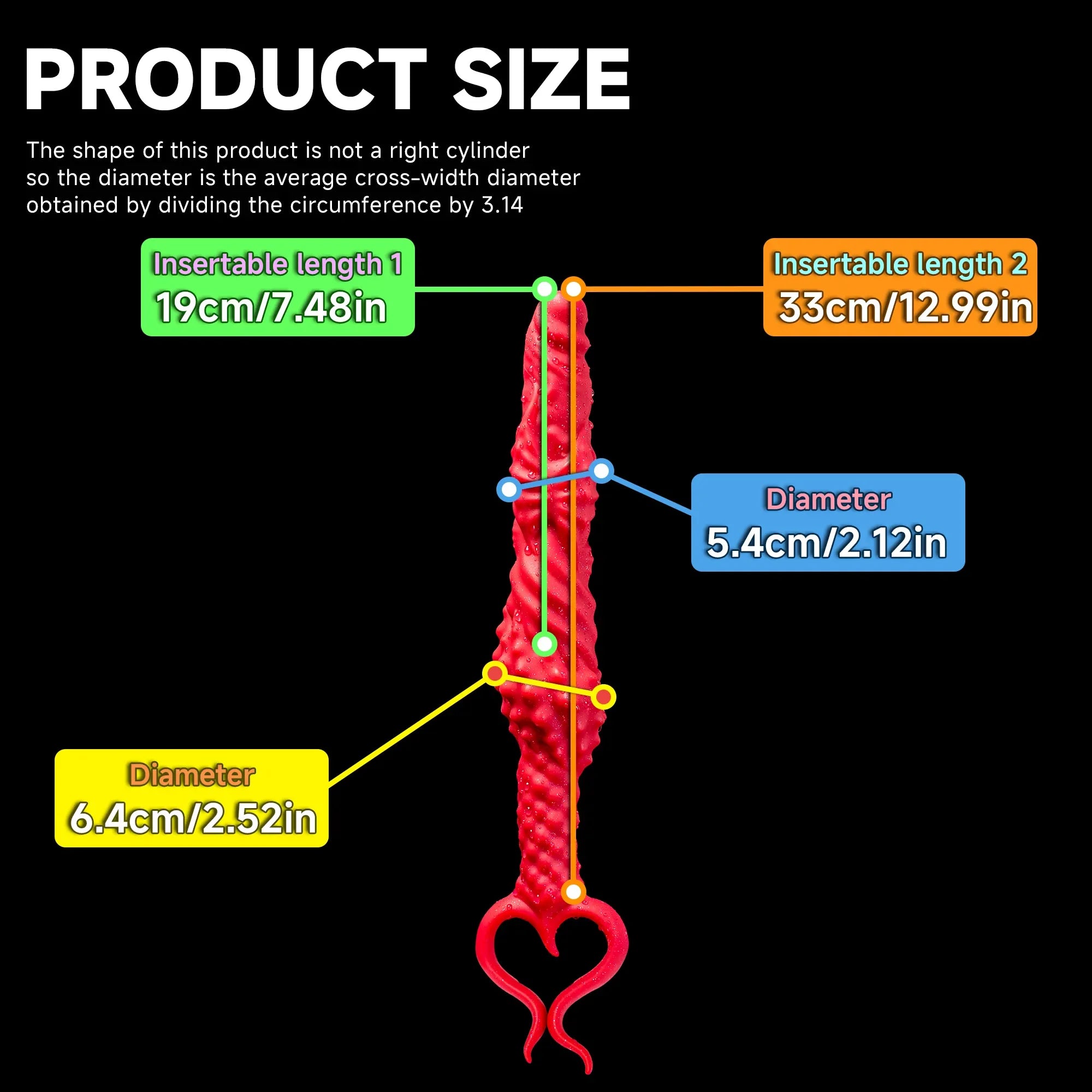 Succubus Fantasy Dildo – Premium Platinum Silicone