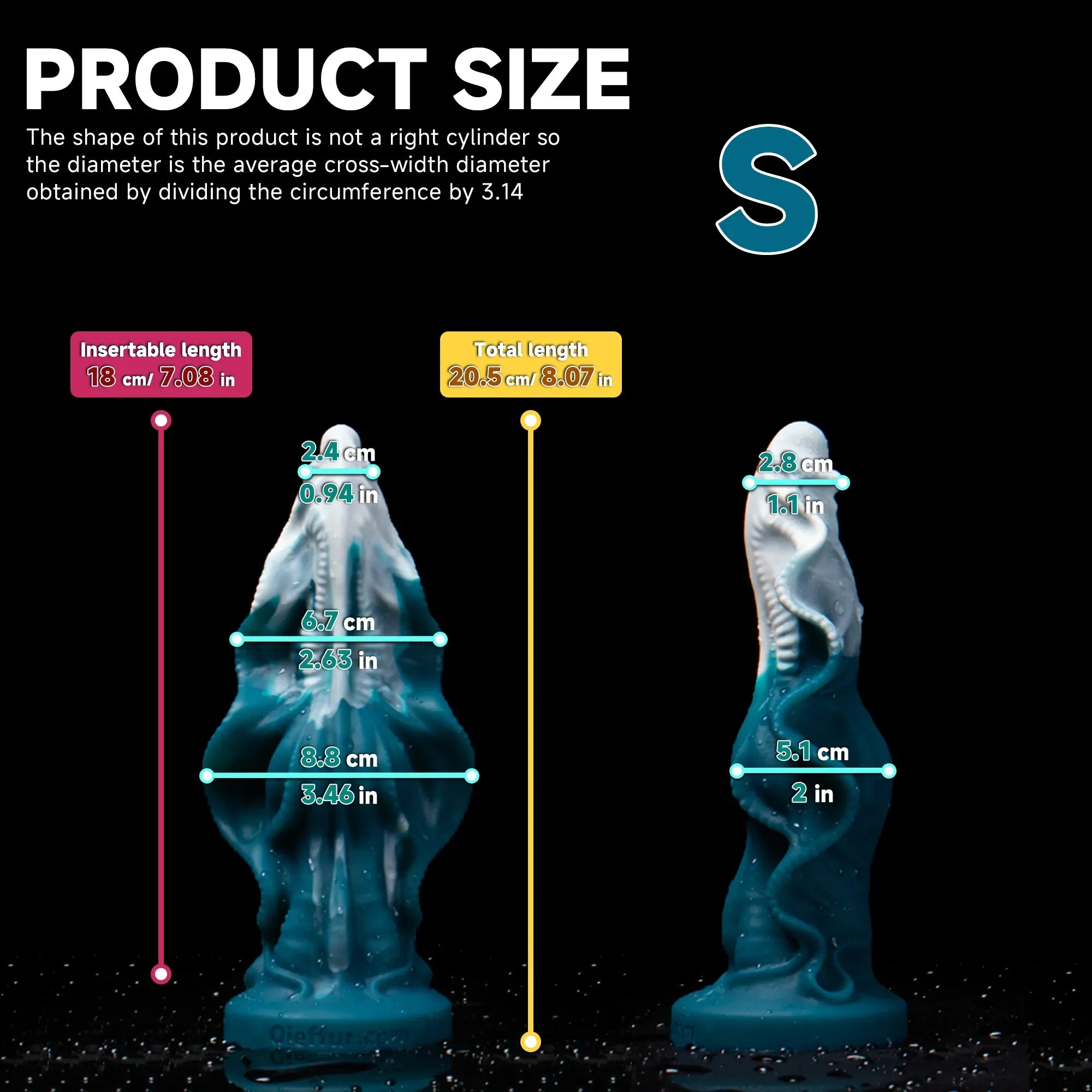 Surge Wing Dragon Dildo – Textured Silicone with Suction Cup Base
