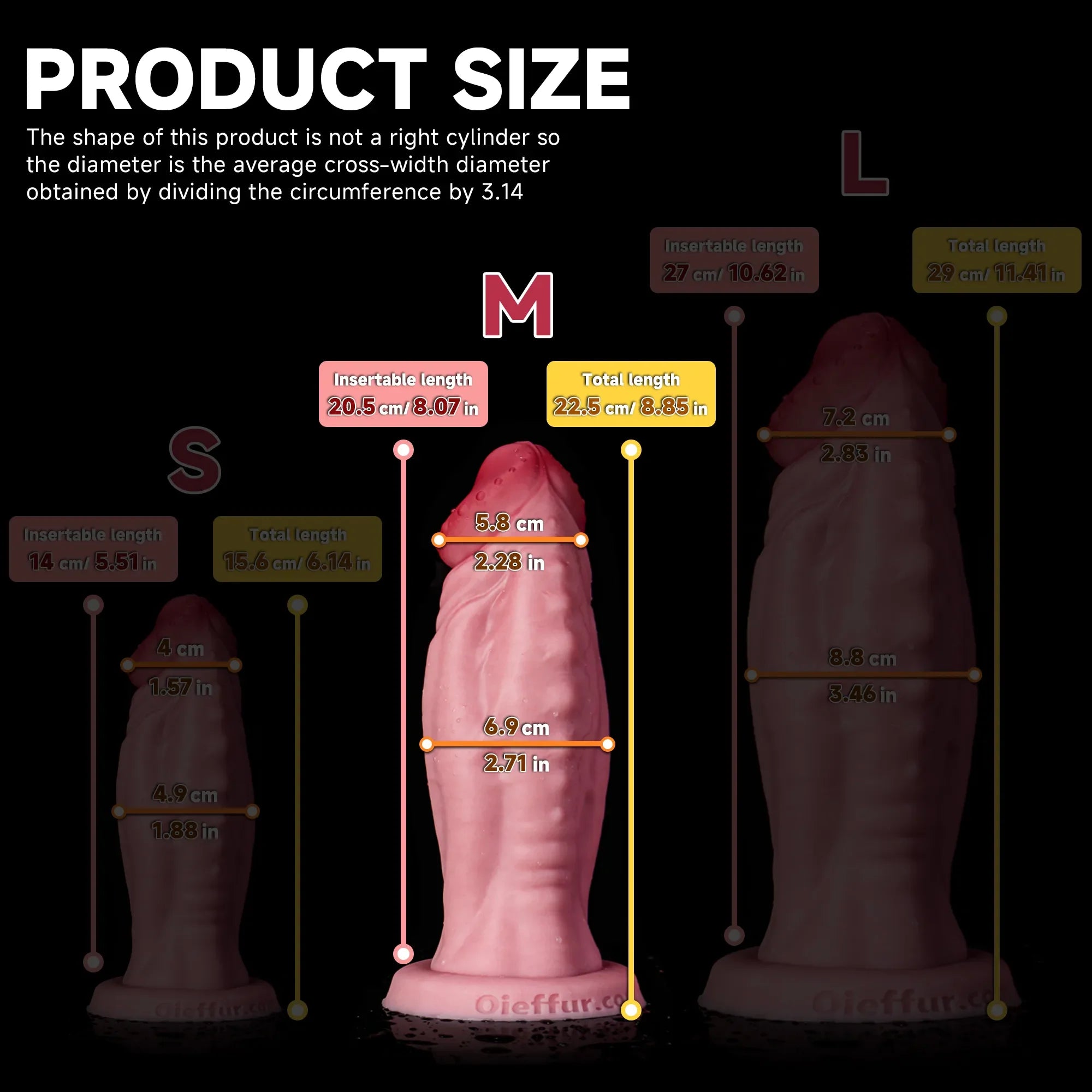 Sword Demon Giant Silicone Dildo – Realistic Texture with Suction Cup