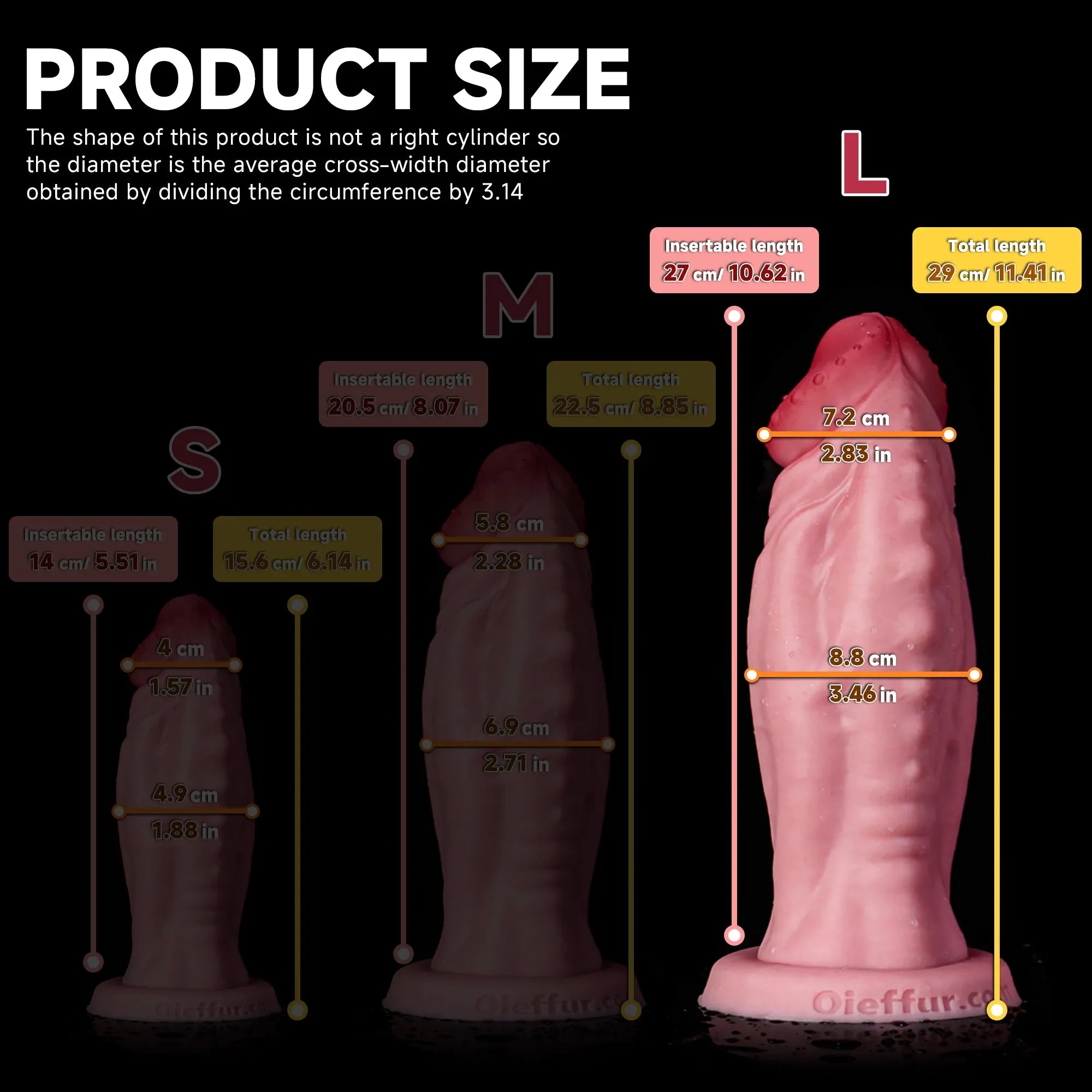 Sword Demon Giant Silicone Dildo – Realistic Texture with Suction Cup