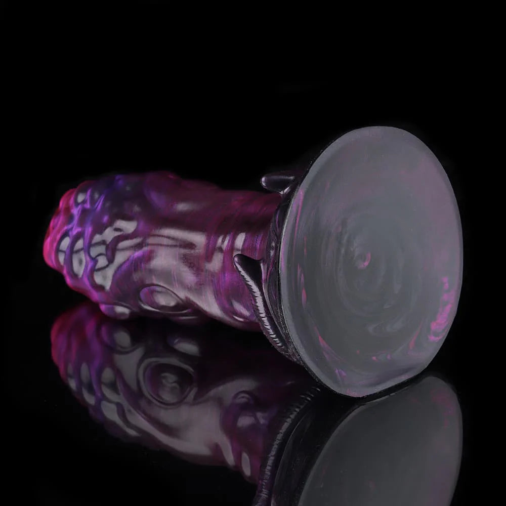 Taurus Black Purple Fantasy Dildo – Premium Silicone