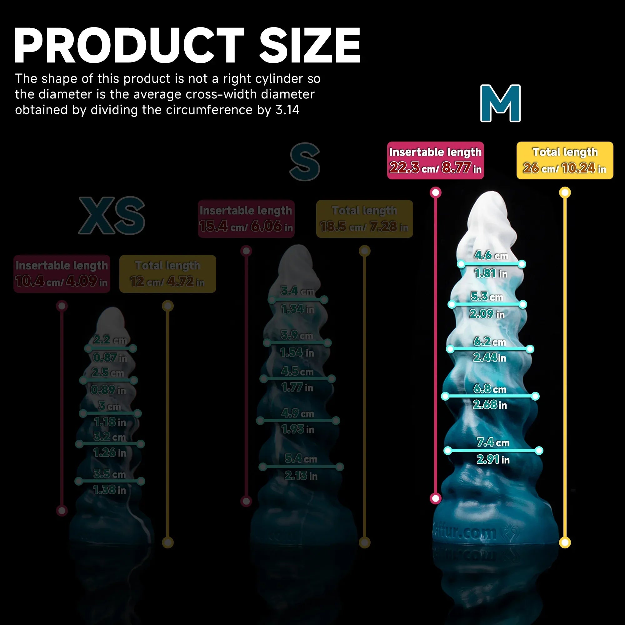 Thick Conqueror Dildo – Platinum Silicone, Tapered Realistic Design