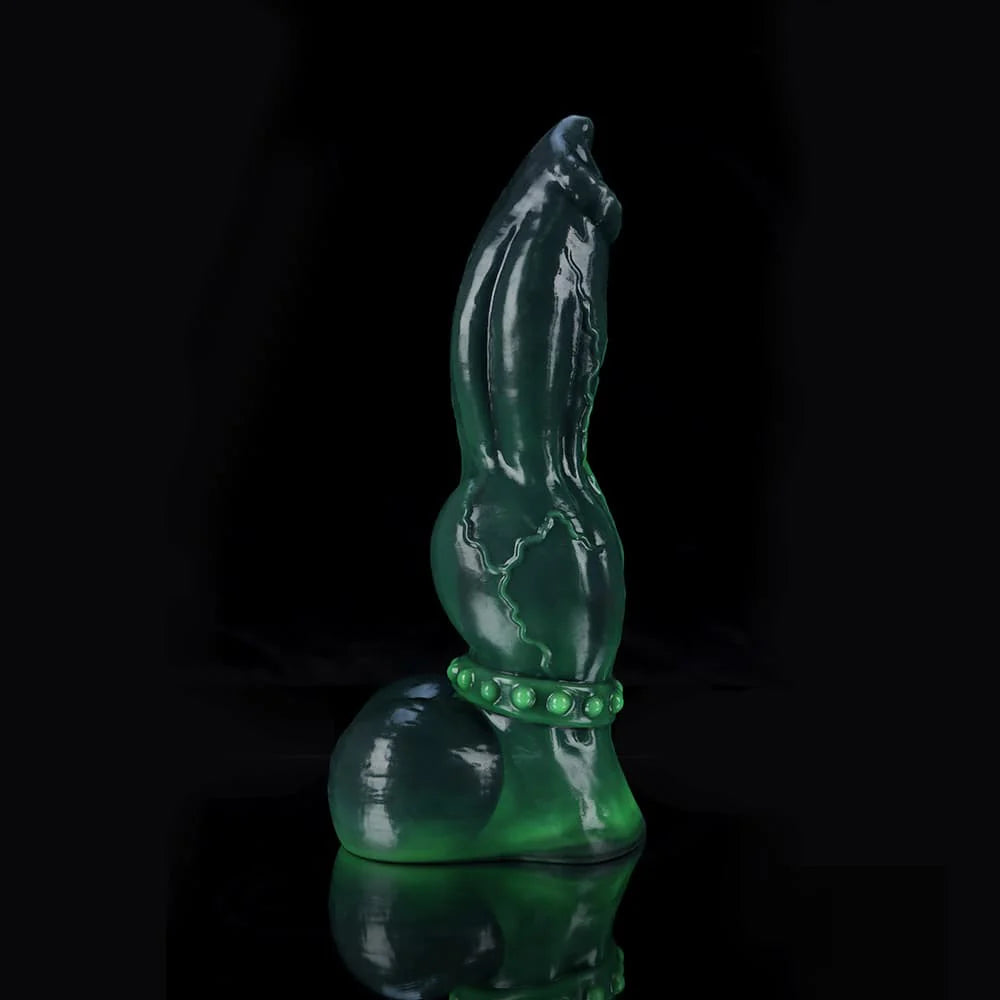 Venom Green Knot Dildo – Premium Silicone Fantasy Toy