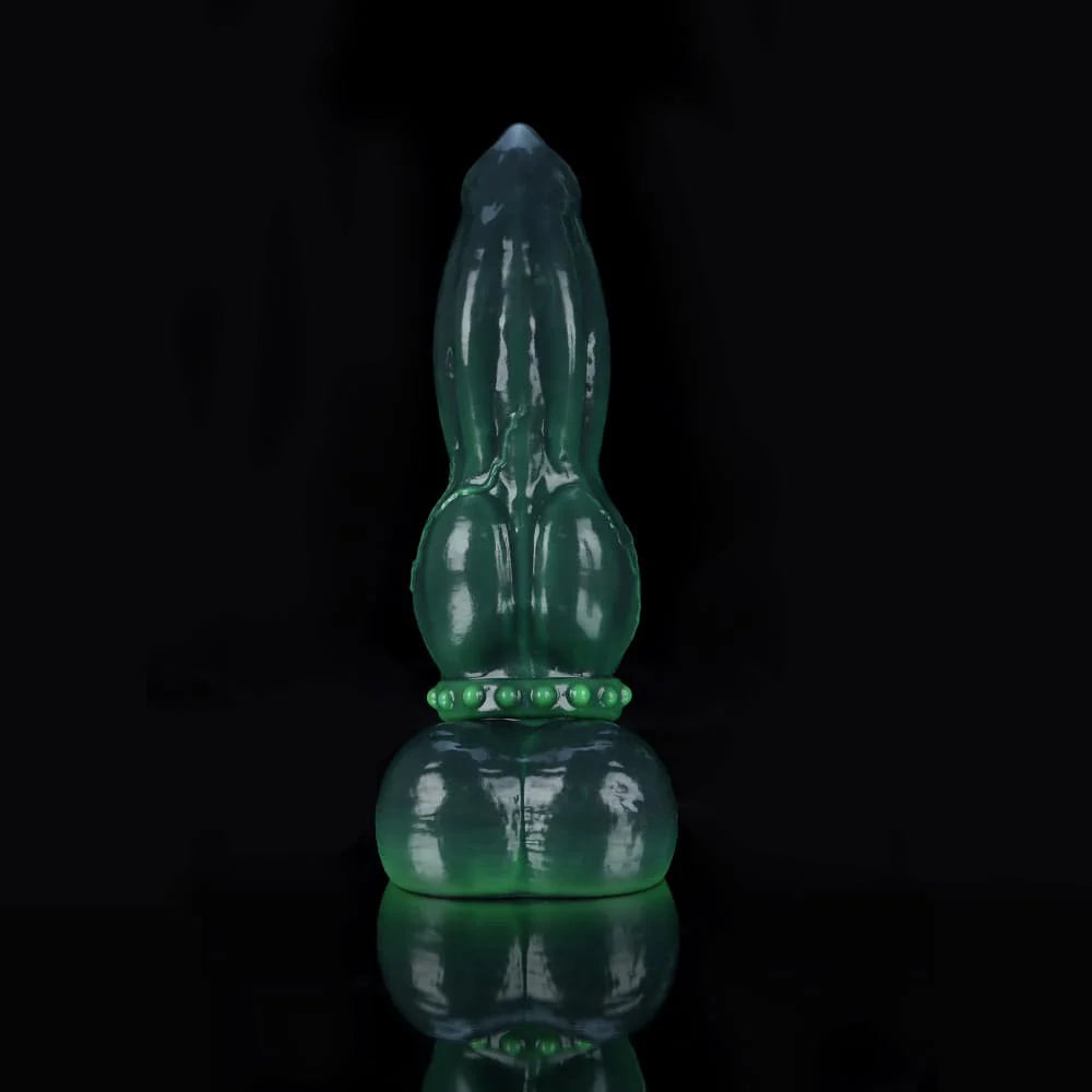 Venom Green Knot Dildo – Premium Silicone Fantasy Toy