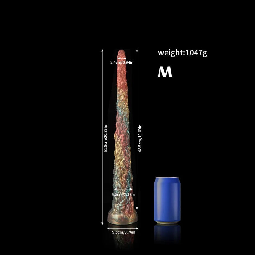 Vine Rainbow Tentacle Dildo – Fantasy Silicone Anal Plug