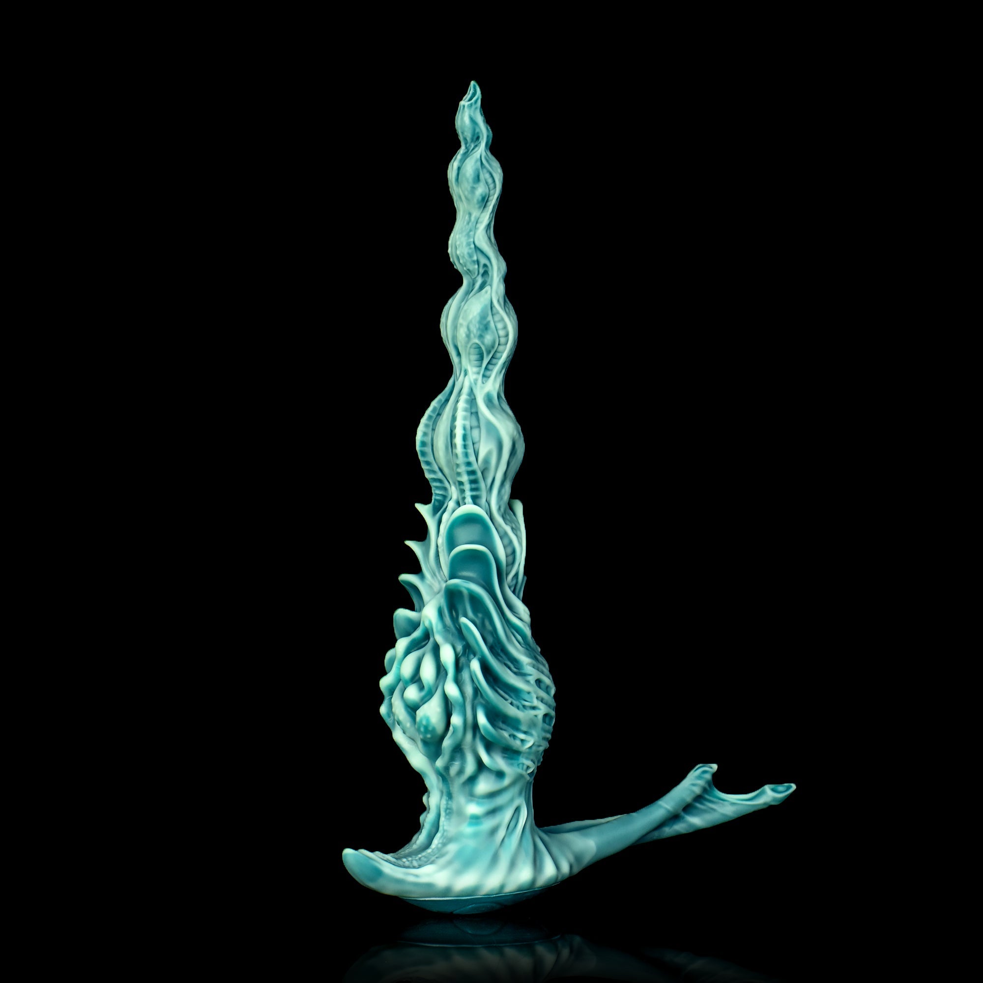 Winding Fantasy Dildo with Textured Beads