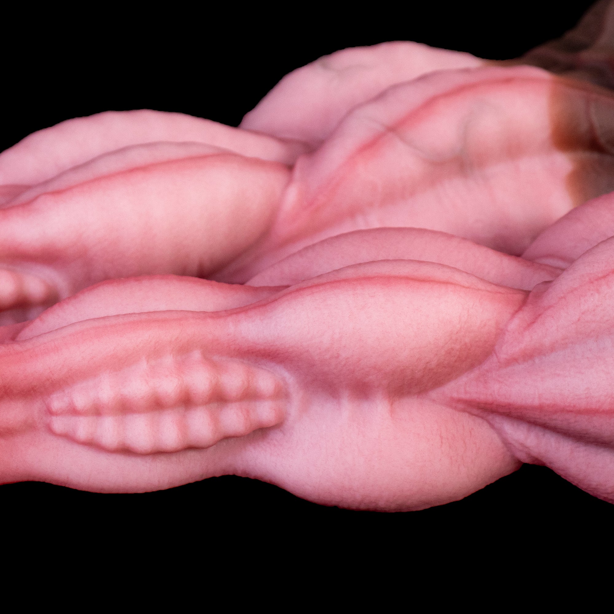 Premium Platinum Silicone Fantasy Dildo - Nagaros Feathered Serpent God Collection