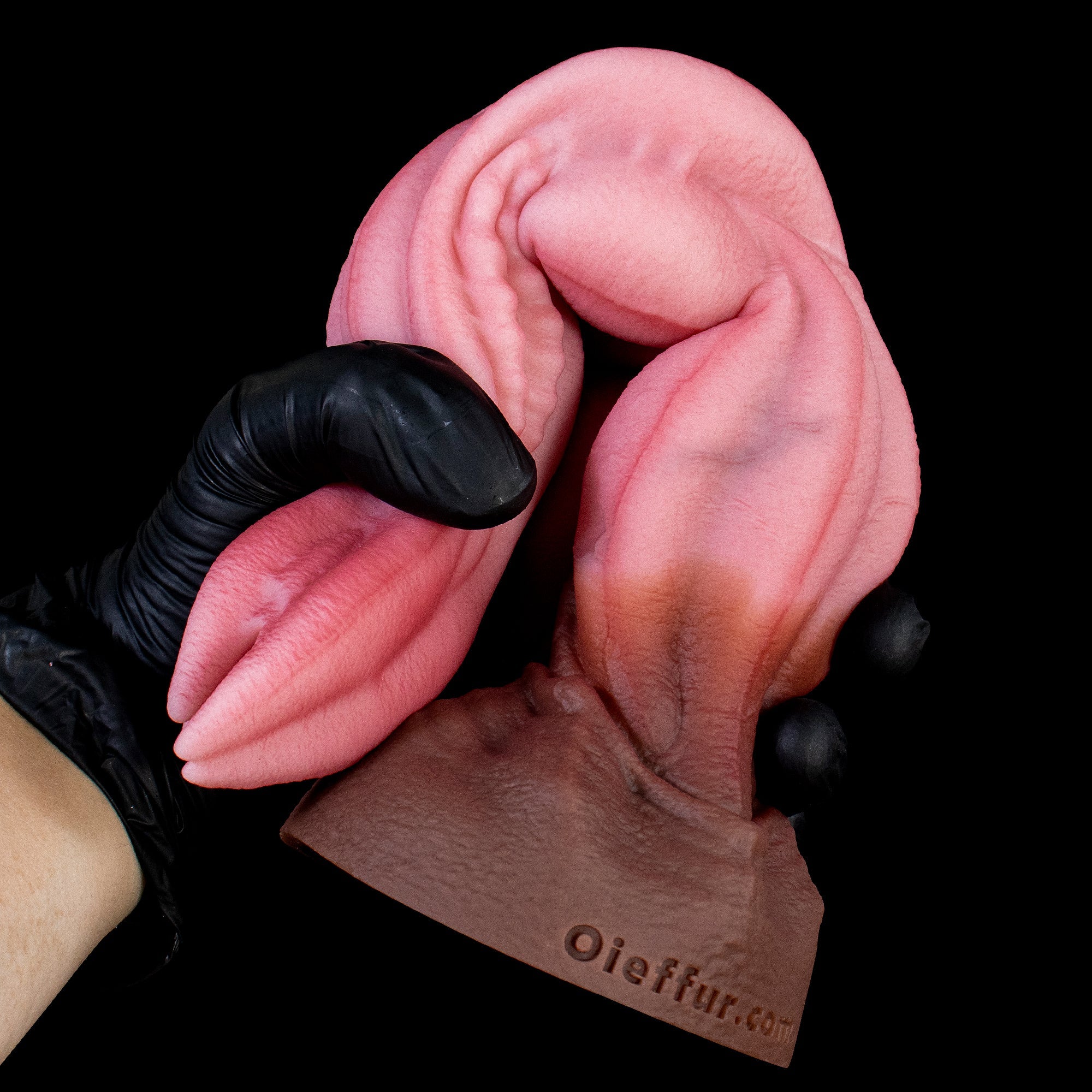 Premium Platinum Silicone Fantasy Dildo - Nagaros Feathered Serpent God Collection