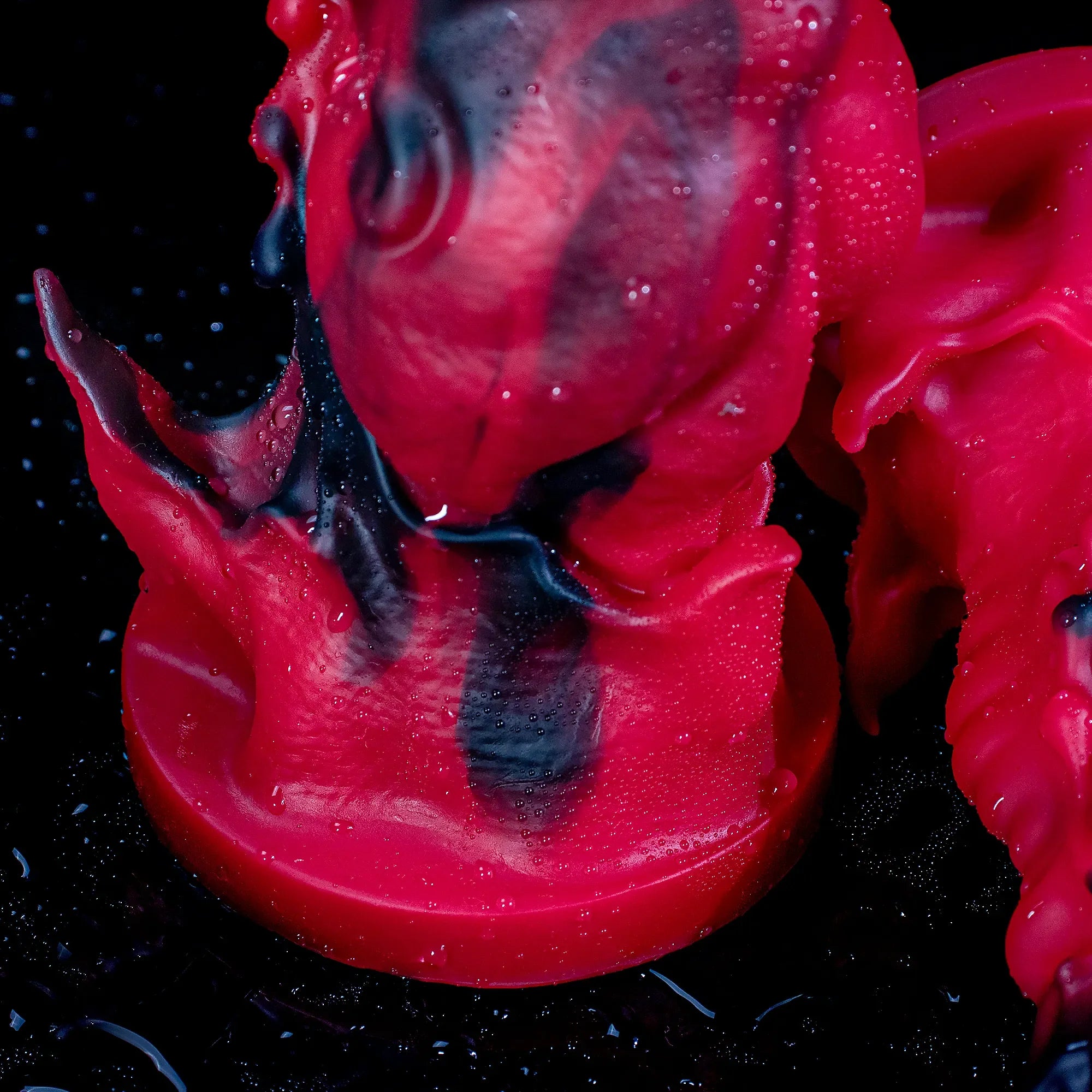 Dragon Fantasy Silicone Dildo with Scales, Tentacles & Suction Cup
